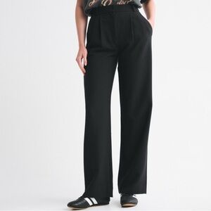 A&F Sloane Tailored Wide Leg Pant